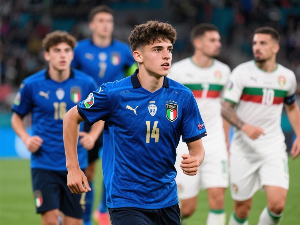 在意大利阵中，一些年轻球员的表现尤为重要