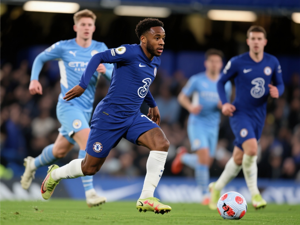 与此同时，切尔西方面也拥有斯特林这样的突