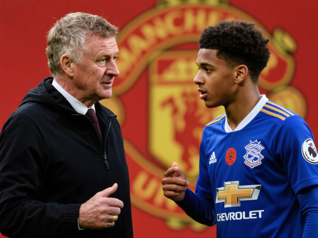 索尔斯克亚执教时期，贝林厄姆正以一名潜力